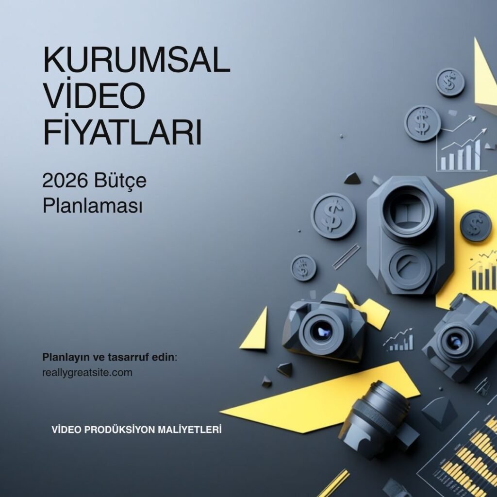 Kurumsal video fiyatları 2026: bütçenizi nasıl planlamalısınız? Kurumsal video fiyatları 2026